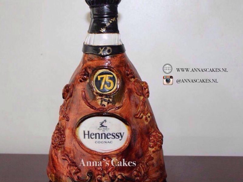 Hennessy 3D taart