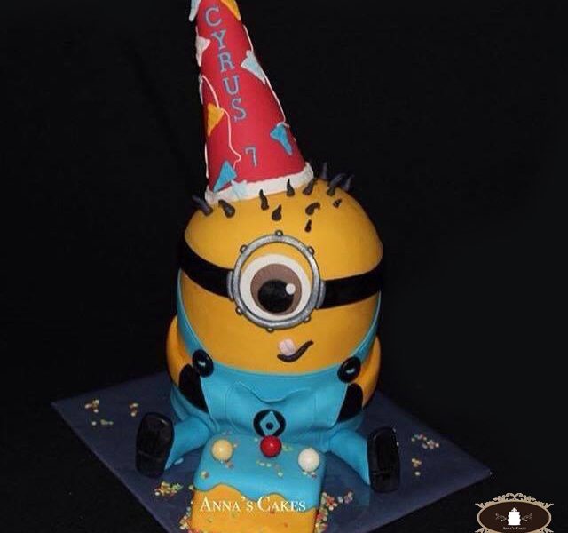 Minion taart