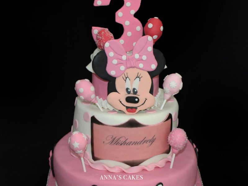 Minnie mouse meisjestaart