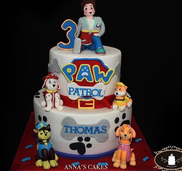 Paw Patrol taart