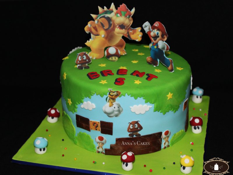 Super Mario cake